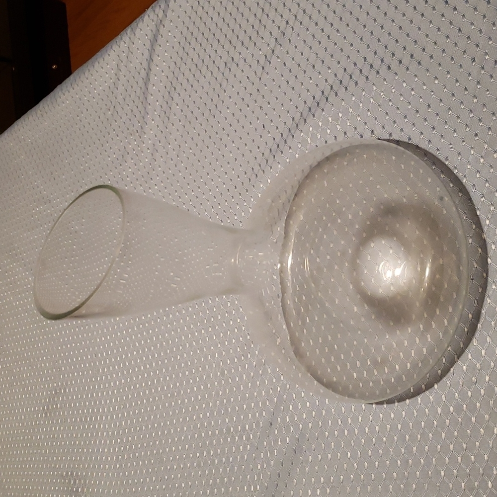 Never used glass decanter